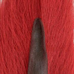 Bucktail queue de daim Large rouge