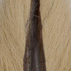 Bucktail queue de daim Large Tan