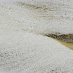 Bucktail queue de daim Petite M&eacute;dium blanc naturel
