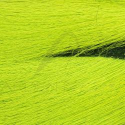 Bucktail queue de daim Petite M&eacute;dium Fluo chartreuse