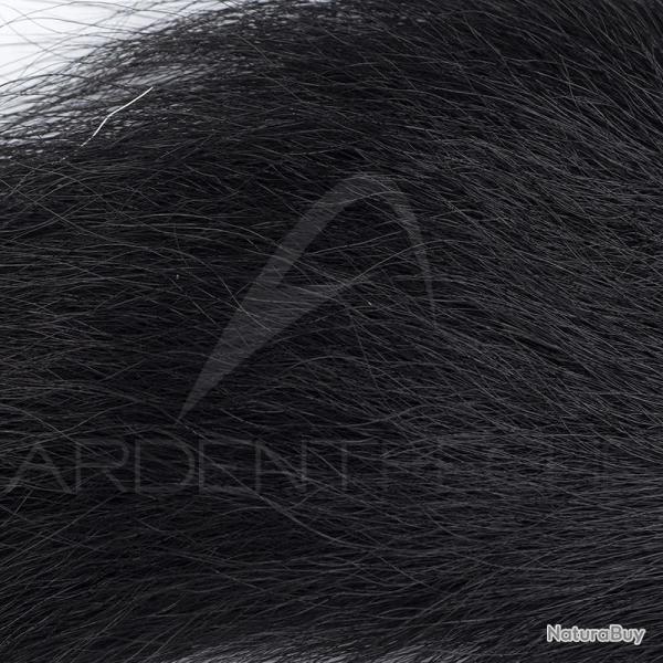 Bucktail queue de daim Petite M�dium Noir