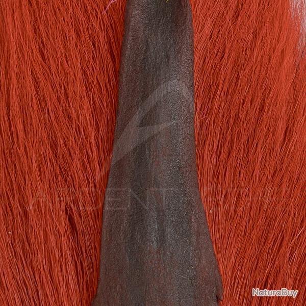 Bucktail queue de daim UV2 Large Fluo rouge