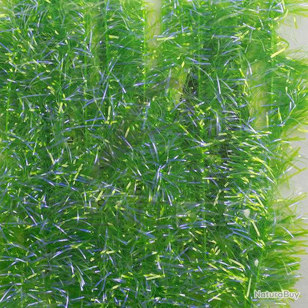 Chenille Plush 15 mm Semperfli Fluo vert