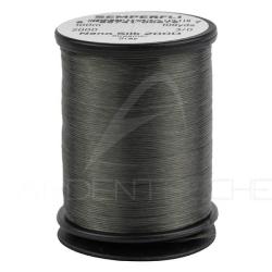 Fils de montage Semperfli Nano Silk Streamer 200D 3/0 Gris fonc&eacute;