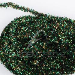 Herl de paon synth&eacute;tique 2 mm vert