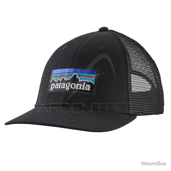Casquette PATAGONIA P-6 Logo LoPro Trucker BLK