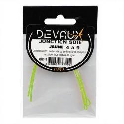 Connexion DEVAUX Jonction soie Jaune 4 &agrave; 9