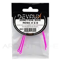 Connexion DEVAUX Jonction soie Rose 4 &agrave; 9