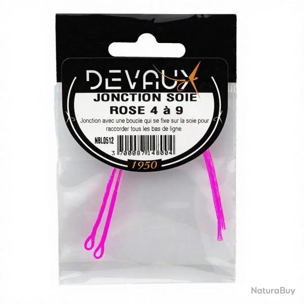 Connexion DEVAUX Jonction soie Rose 4 � 9