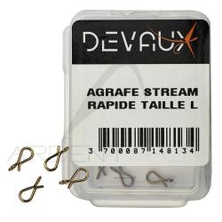 Attache mouche DEVAUX Agraphe stream rapide M