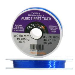 Fils nylon DEVAUX Aliox Tippet Tiger 0.25mm