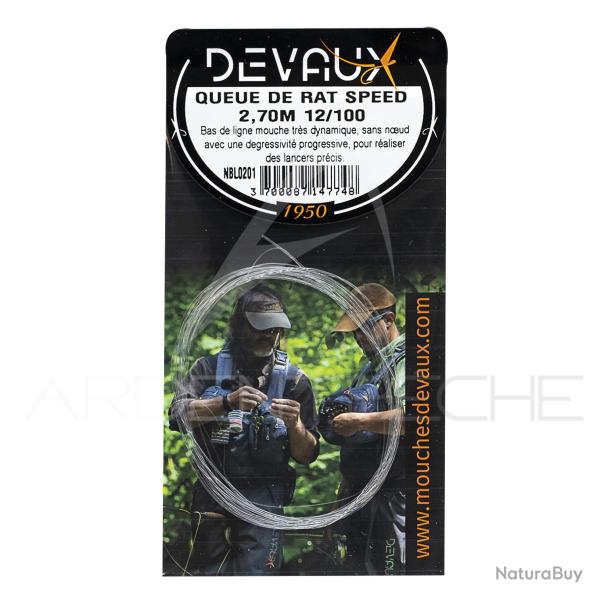 Bas de ligne DEVAUX Queue de rat Speed 2,70 m 12/100