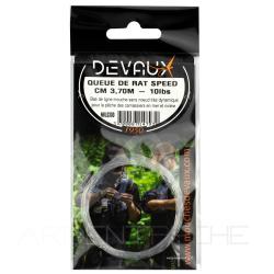 Bas de ligne DEVAUX Queue de rat Speed CM 3,70 m 20 lbs