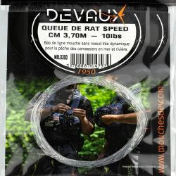 Bas de ligne DEVAUX Queue de rat Speed CM 3,70 m 20 lbs