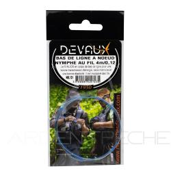 Bas de ligne DEVAUX &agrave; noeuds nymphe au fil 4m 14/100