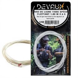 Bas de ligne DEVAUX Tiss&eacute; speed 1.20 m
