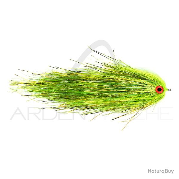 Mouche FutureFly Brochet Predator flash chartreuse H4/0