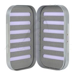 Boite &agrave; mouches ARDENT PECHE aluminium AP282 silver