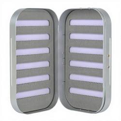 Boite &agrave; mouches ARDENT PECHE aluminium AP282 silver