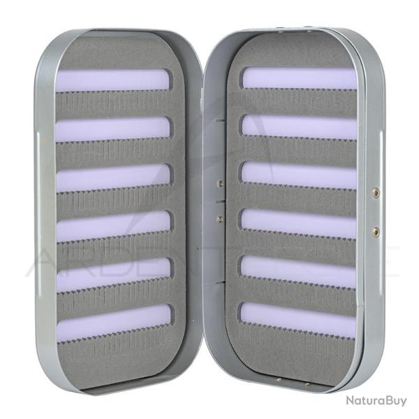 Boite � mouches ARDENT PECHE aluminium AP282 silver