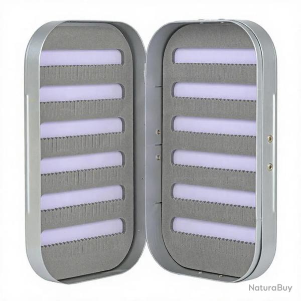 Boite � mouches ARDENT PECHE aluminium AP282 silver
