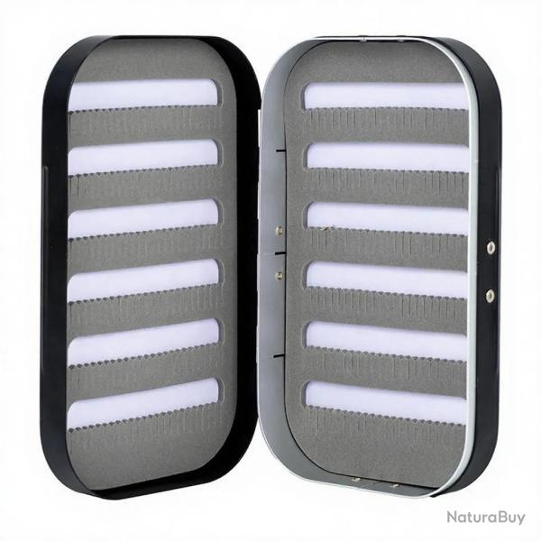 Boite � mouches ARDENT PECHE aluminium AP282 black