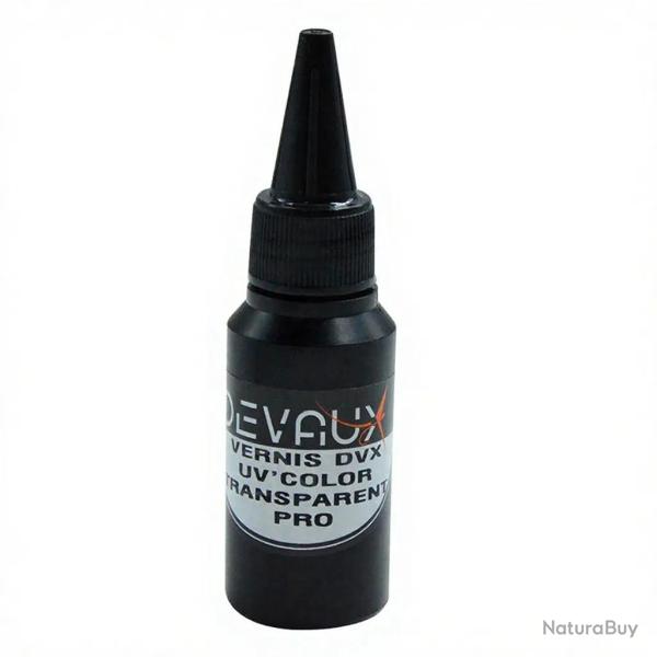 Vernis DEVAUX UV' color pro transparent