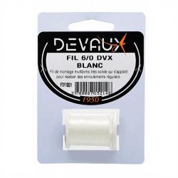 Fils de montage DEVAUX 6/0 Blanc