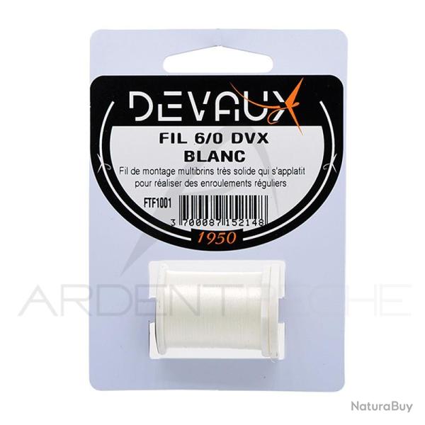 Fils de montage DEVAUX 6/0 Blanc