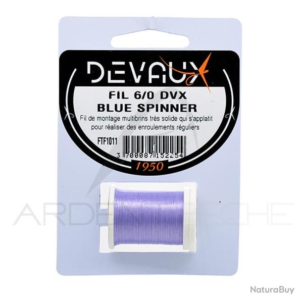Fils de montage DEVAUX 6/0 Blue spinner