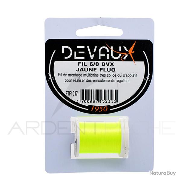 Fils de montage DEVAUX 6/0 Jaune fluo