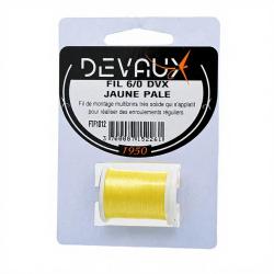 Fils de montage DEVAUX 6/0 Jaune p&acirc;le