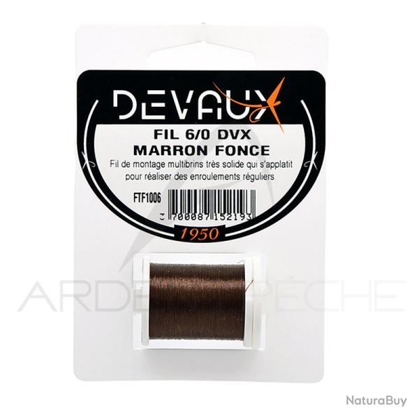 Fils de montage DEVAUX 6/0 Marron fonc�