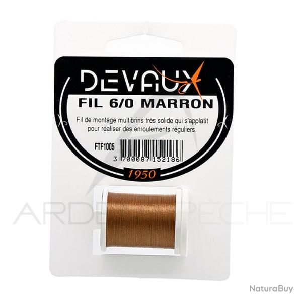 Fils de montage DEVAUX 6/0 Marron