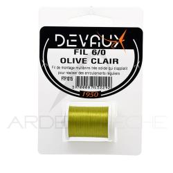 Fils de montage DEVAUX 6/0 Olive clair
