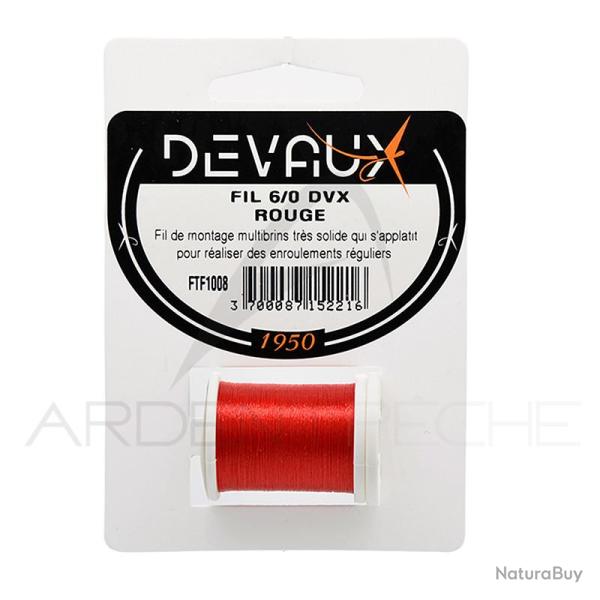 Fils de montage DEVAUX 6/0 Rouge