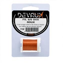 Fils de montage DEVAUX 6/0 Roux