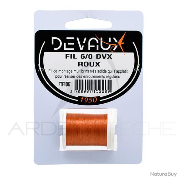 Fils de montage DEVAUX 6/0 Roux