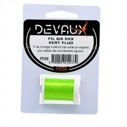 Fils de montage DEVAUX 6/0 Vert fluo