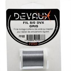 Fils de montage DEVAUX 8/0 gris