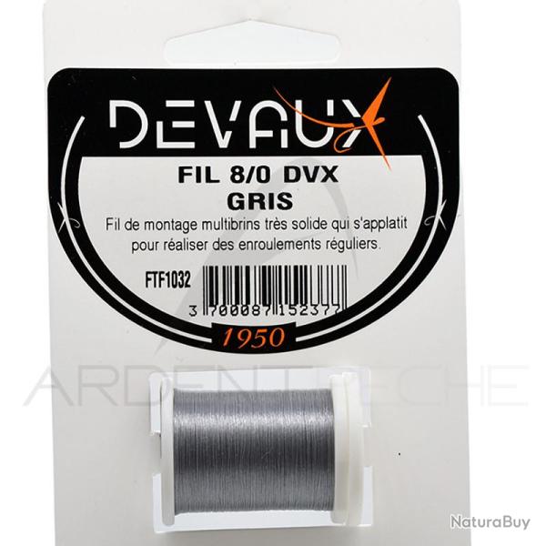 Fils de montage DEVAUX 8/0 gris