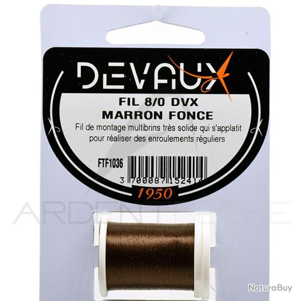 Fils de montage DEVAUX 8/0 marron fonc�