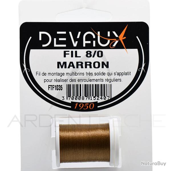 Fils de montage DEVAUX 8/0 Marron