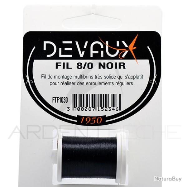 Fils de montage DEVAUX 8/0 Noir