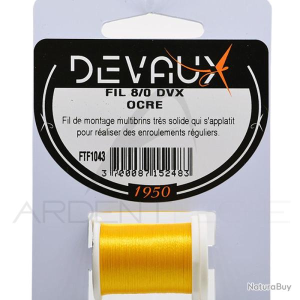Fils de montage DEVAUX 8/0 Ocre