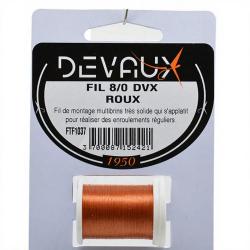 Fils de montage DEVAUX 8/0 roux