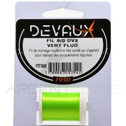 Fils de montage DEVAUX 8/0 Vert fluo