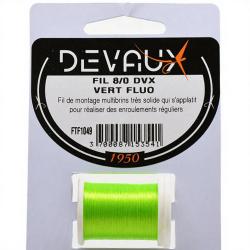 Fils de montage DEVAUX 8/0 Vert fluo