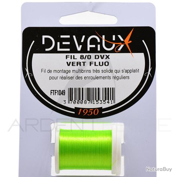Fils de montage DEVAUX 8/0 Vert fluo