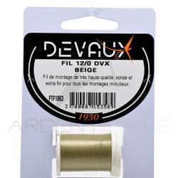 Fils de montage DEVAUX 12/0 beige